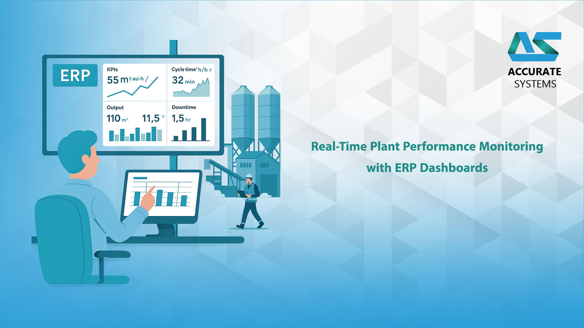 Real-Time Plant Performance Monitoring with ERP Dashboards